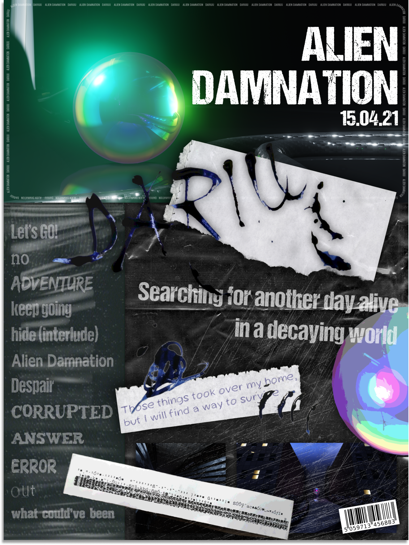 dariuu alien damnation poster